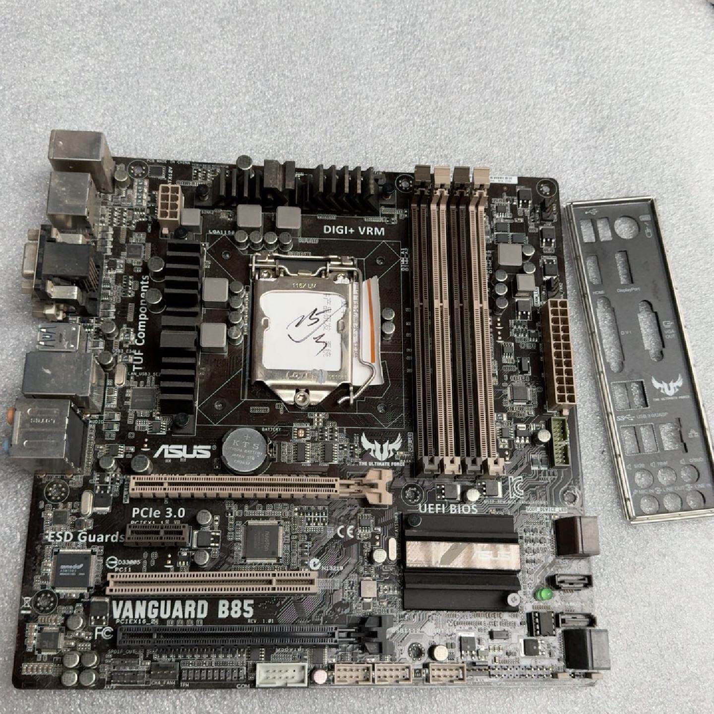 华硕B85主板 华硕VANGUARD B85主板 正常使用--议价商品