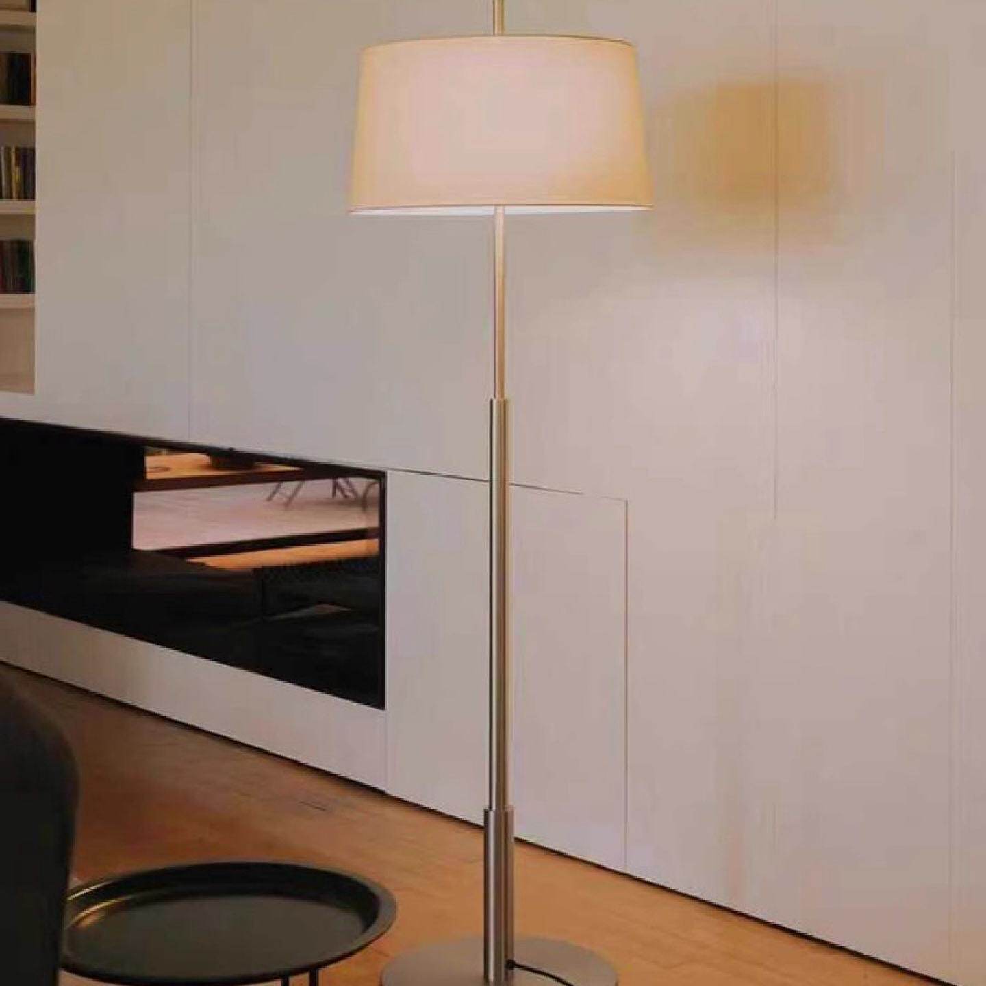 Diana现代设计感落地灯意式极简客厅书房卧室样板房布艺装饰台灯