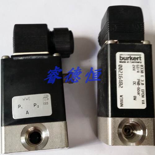 供应burkert电磁阀0330A F C 3.0 4.0FKM PP G1/4宝德24V两位三通