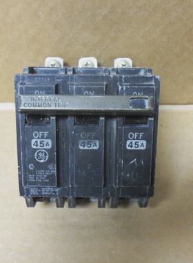 NEW NNB GE THQB THQB32045 3 Pole 45 Amp 240V Silk Screen Bol
