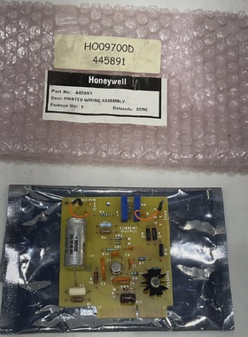 HONEYWELL 445891 TES5001D PRINTED WIRING ASSEMBLY SUPPRESSIO