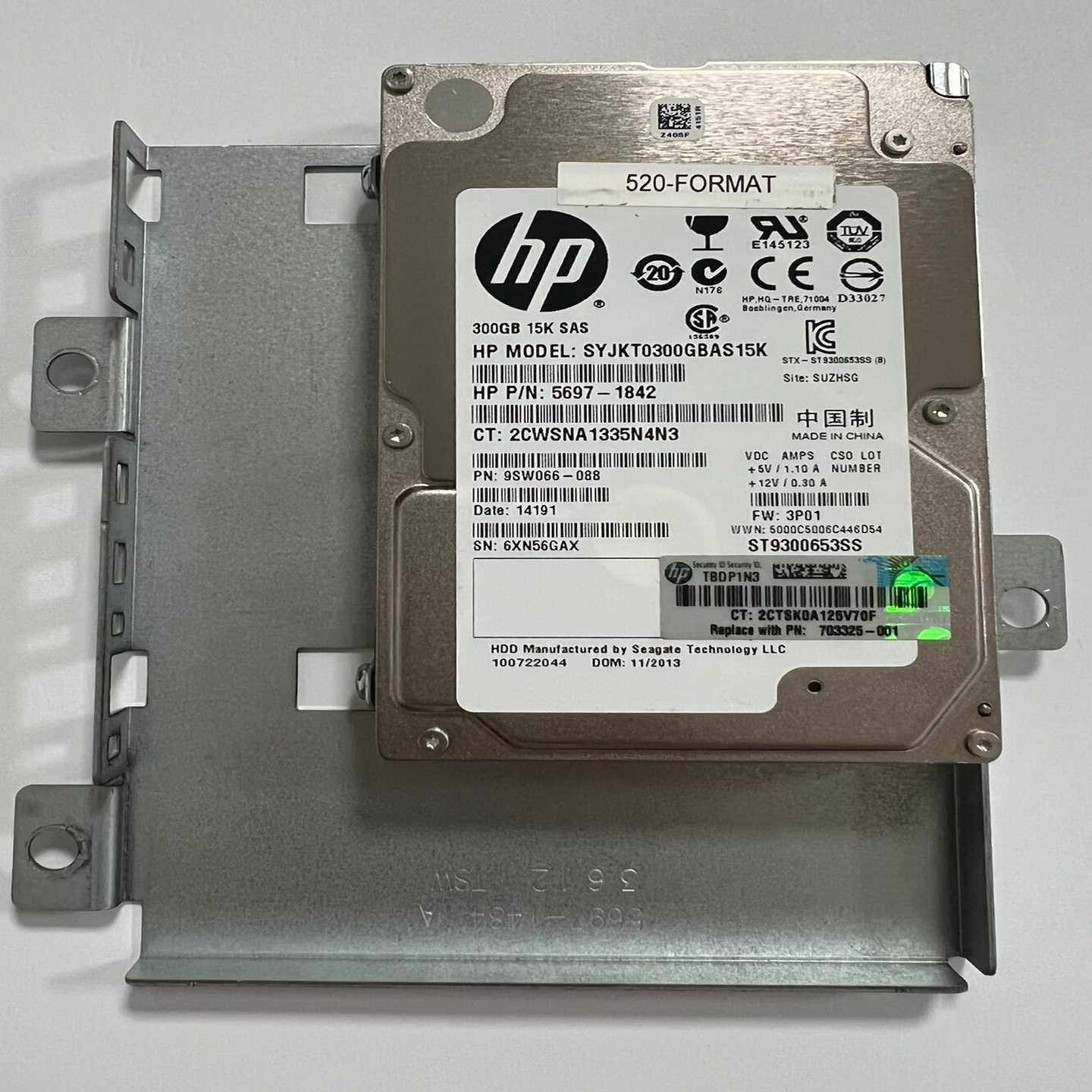 HP3PAR703325-001300GB15K-议价