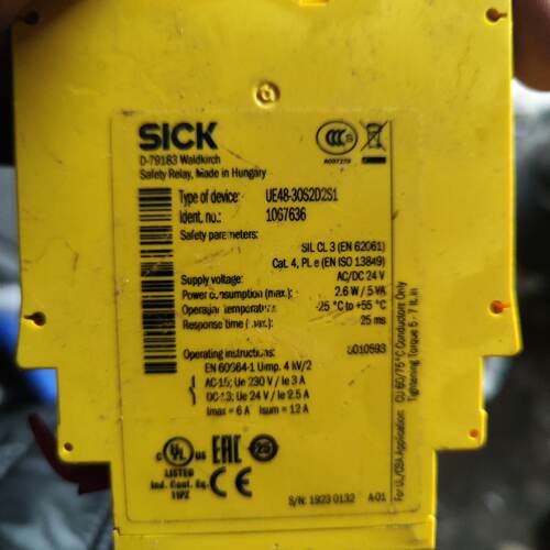溢价-SICK西克UE4830S2D2S1货号1067636安
