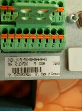 议价全新力士乐伺服R911307286现货CSB01.1C-PL-ENS-NNN-NN-S-NN-