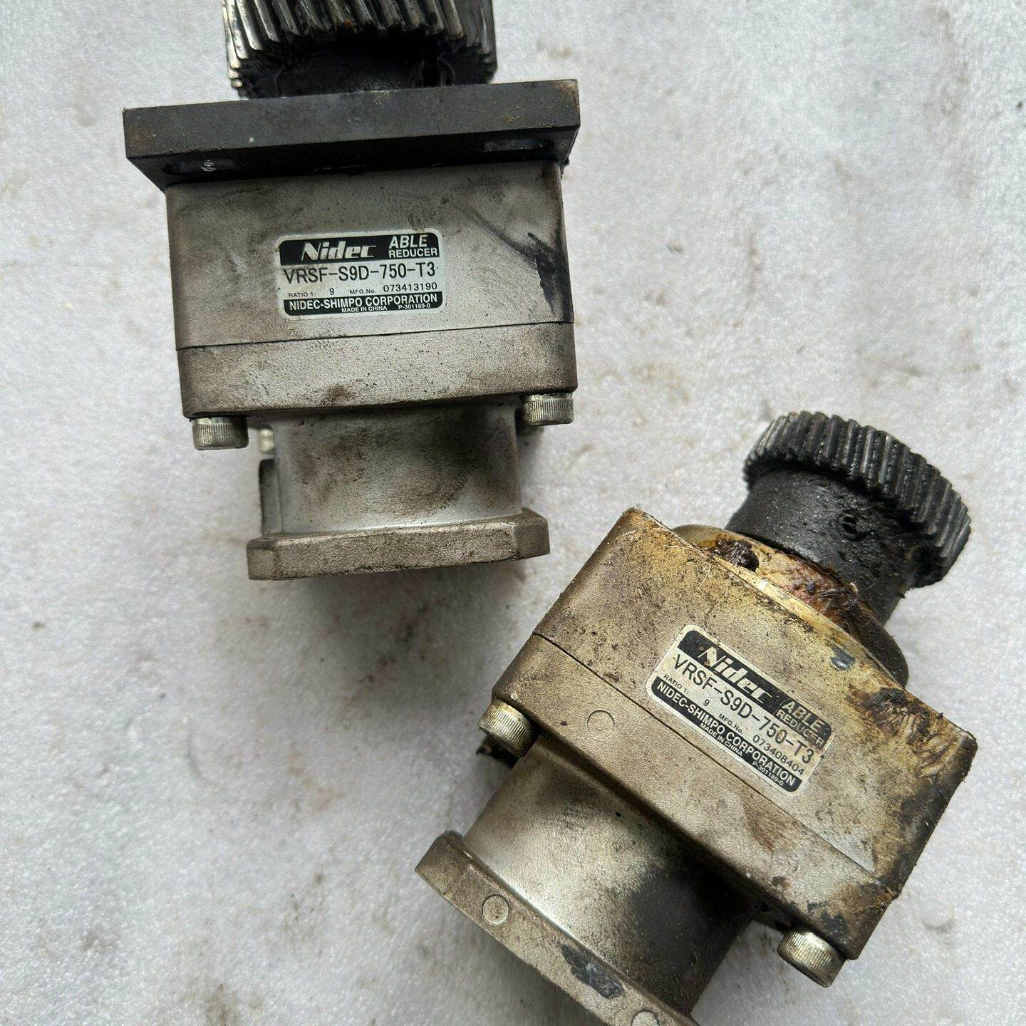 新宝行星减速机VRSFS9D750T3二手拆机实物拍摄-议价
