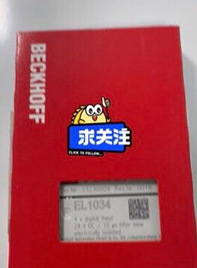 BECKHOFF EL1034 秒发-议价