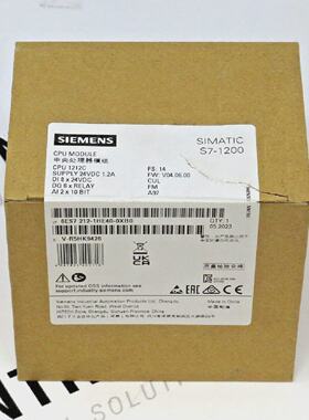 Siemens SIMATIC S71200 6ES72121HE400XB0 Compact 1212C CPU Mo