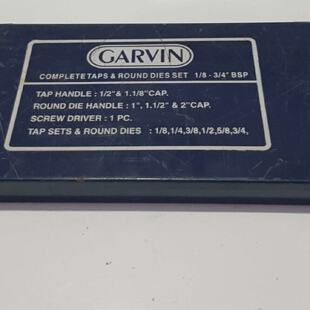 GARVIN Completo Llaves  Redondo Troqueles Juego    Bsp