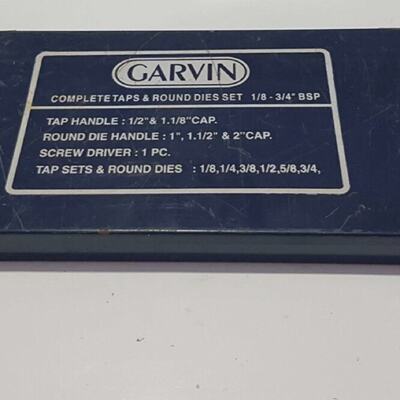 GARVIN Completo Llaves  Redondo Troqueles Juego    Bsp