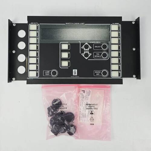 Kongsberg WCU Watch Cabin Unit Display 8100261 Rev. B