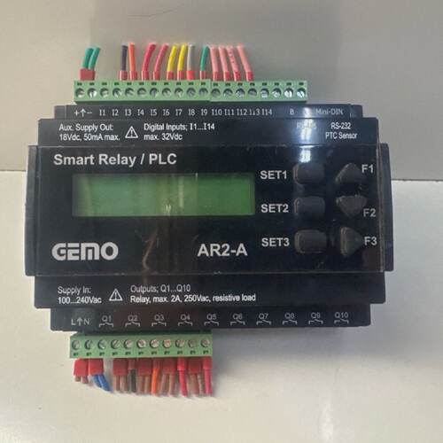 GEMO AR2A230VAC14D SMART RELAY PLC