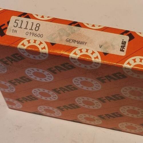 FAG 51118  BALL THRUST BEARING SINGLE DIRECTION   90x120x22m