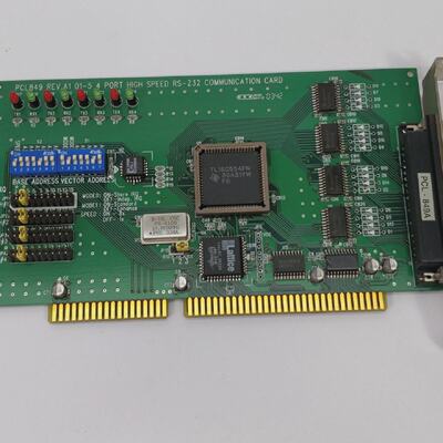 PCL849 4 port high speed RS232 communication card rev.A1