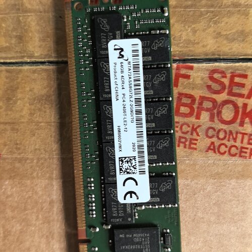 【询价】64g内存一条 4dr4 2400t