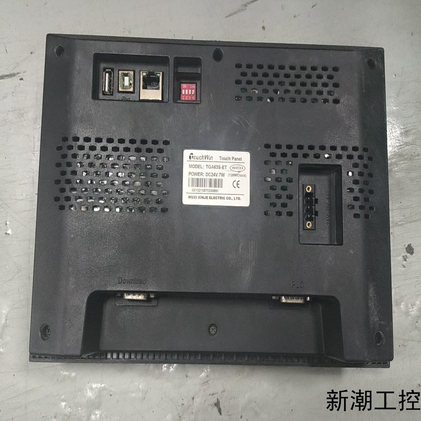 信捷触摸屏TGA63S-ET10寸屏成色如图功能正常议价商品