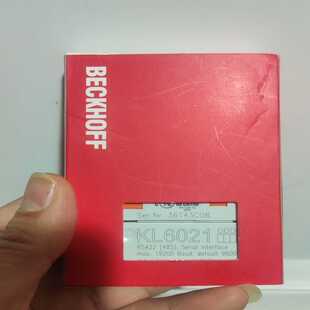 咨询 倍福模块KL6021一个