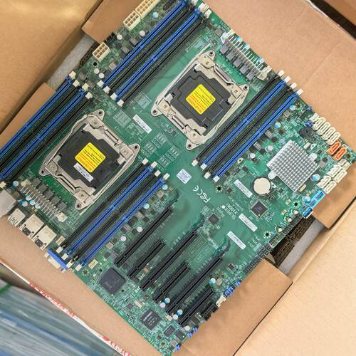全新超微X10DRi双路服务器主板支持E52600V3-议价