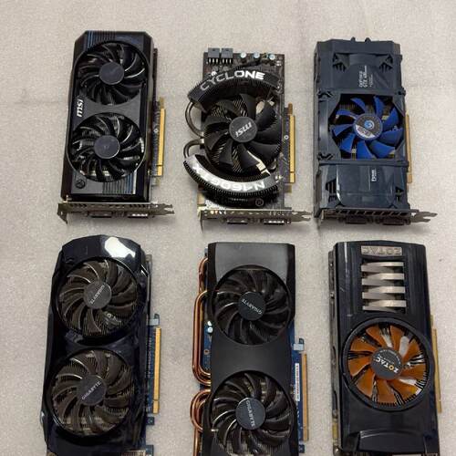 包邮出60片 原装拆机 GTX460 1G显卡--议价商品