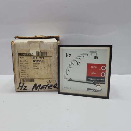 MEGACON KPF221 FREQUENCY GUARD FOR SINGLE OR THREE PHASE SYS