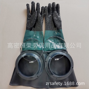 喷砂机手套和手套圈配套销售现货供应