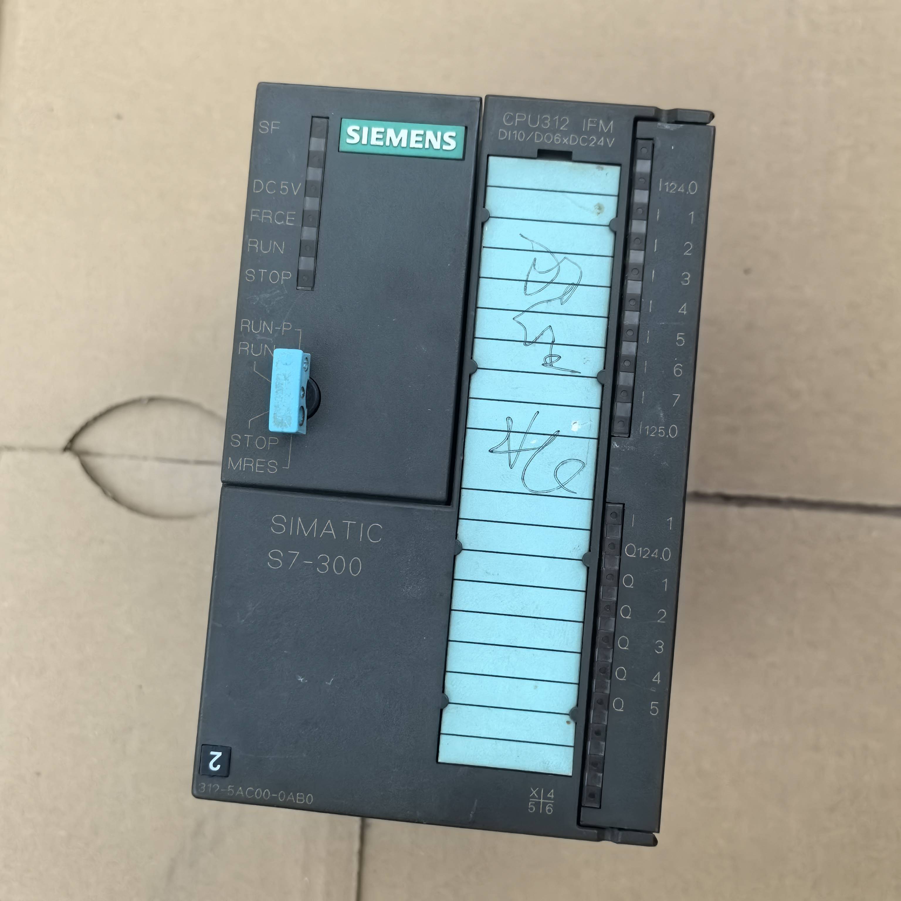 配件西门子PLC模块6ES7 312-5AC00-0AB0312-5CA00实物如图议价