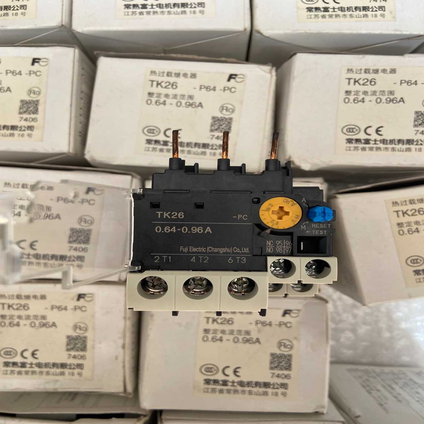 咨询-Fe热过载继电器TK26-P64-PC,整定电流