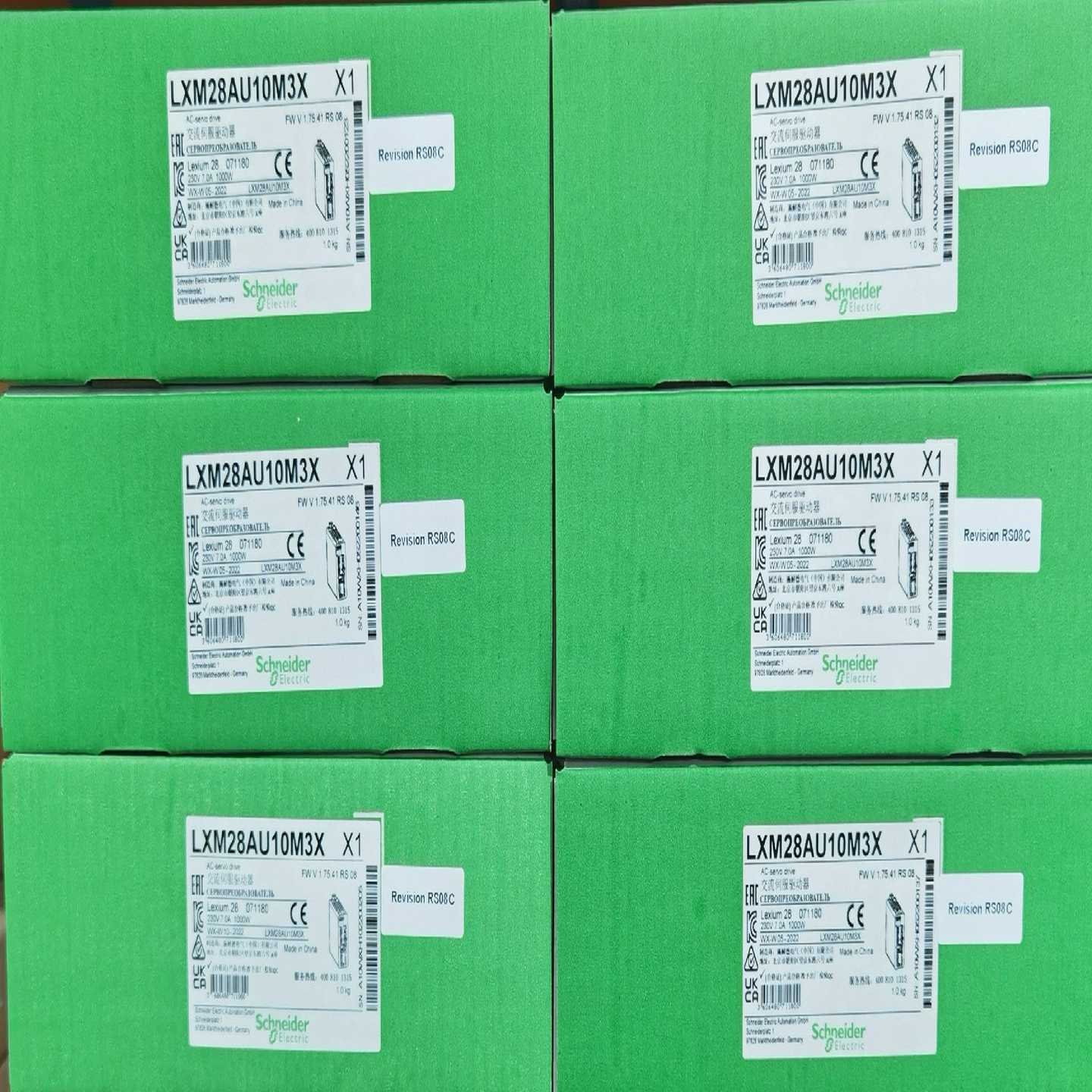 议价产品LXM28AU10M3X 施耐德28系列伺服驱动器1KW ，