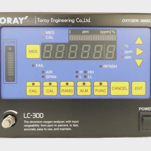 Toray Engineering LC300 Zirconium Oxygen Analyzer LC30001 Wo