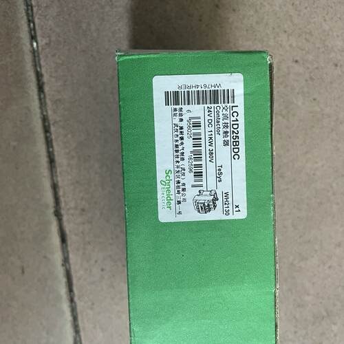 施耐德交流接触器LC1D25BDC24VDC11KW拍前询价