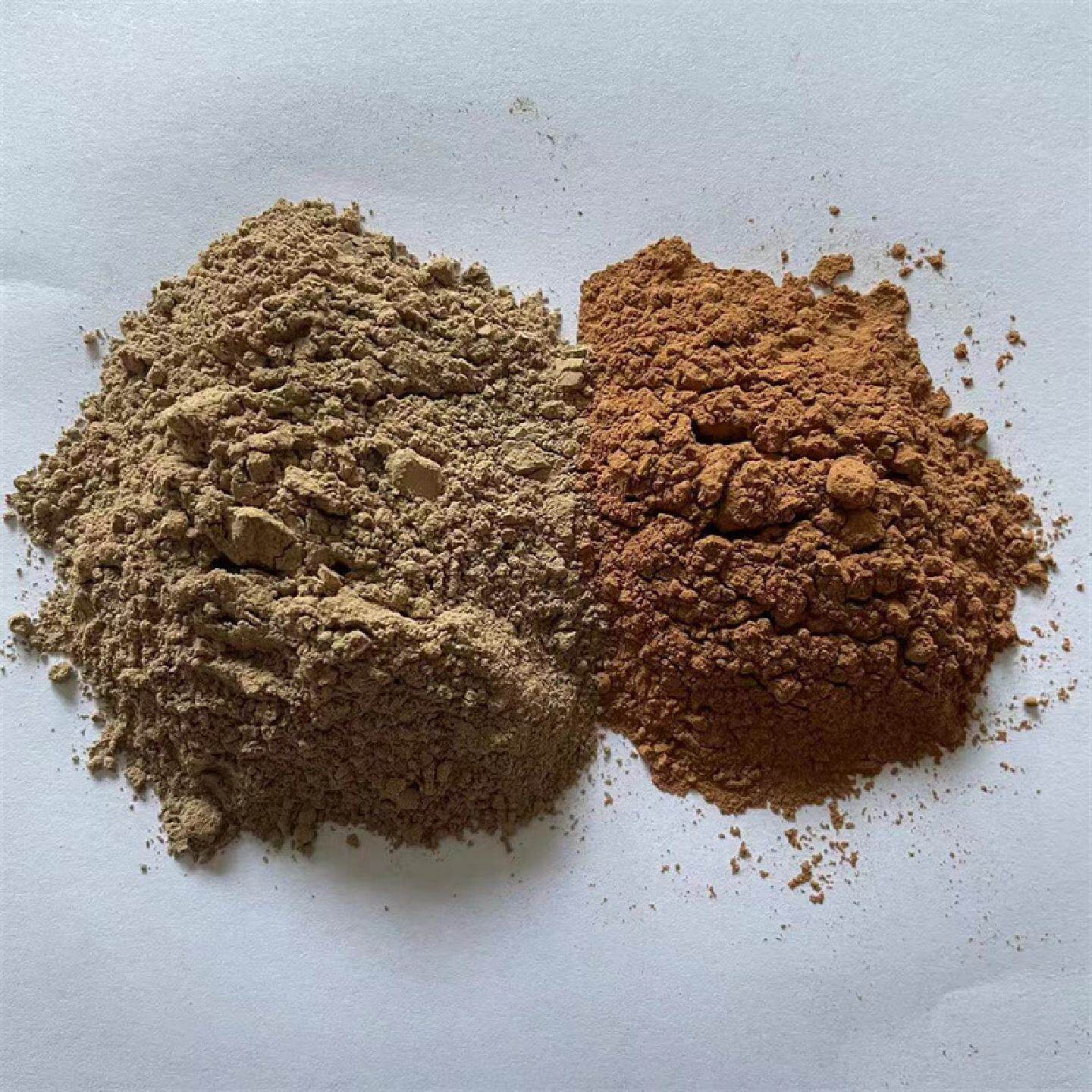 供应耐火材料红色陶土粉红粘土陶瓷工艺品红黏土工业红黏土