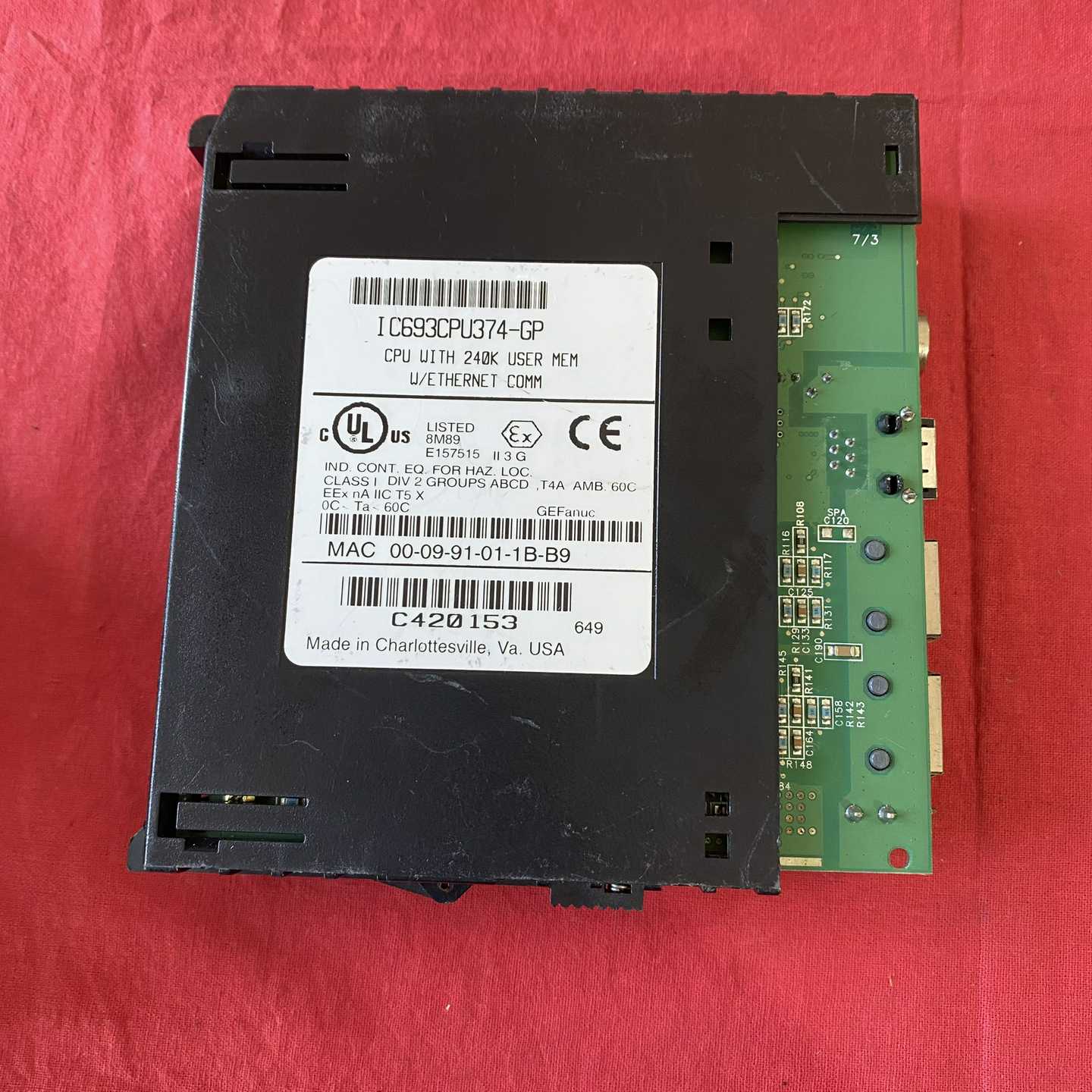 GEFanucIC693CPU374-GPPLC模块，--议价商品