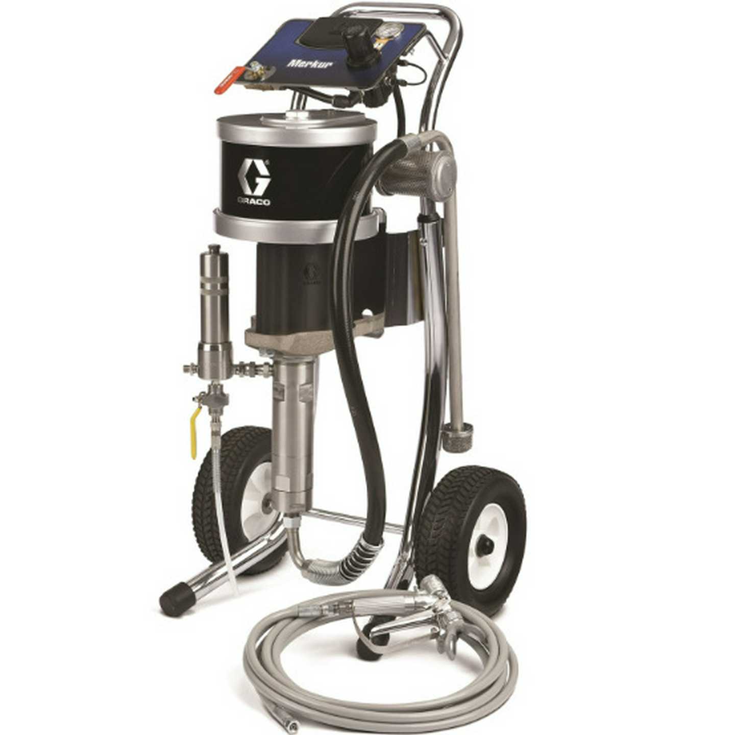 Merkur36:1车式安装无气喷涂机套件，XTR-h5喷枪，519XHD喷嘴