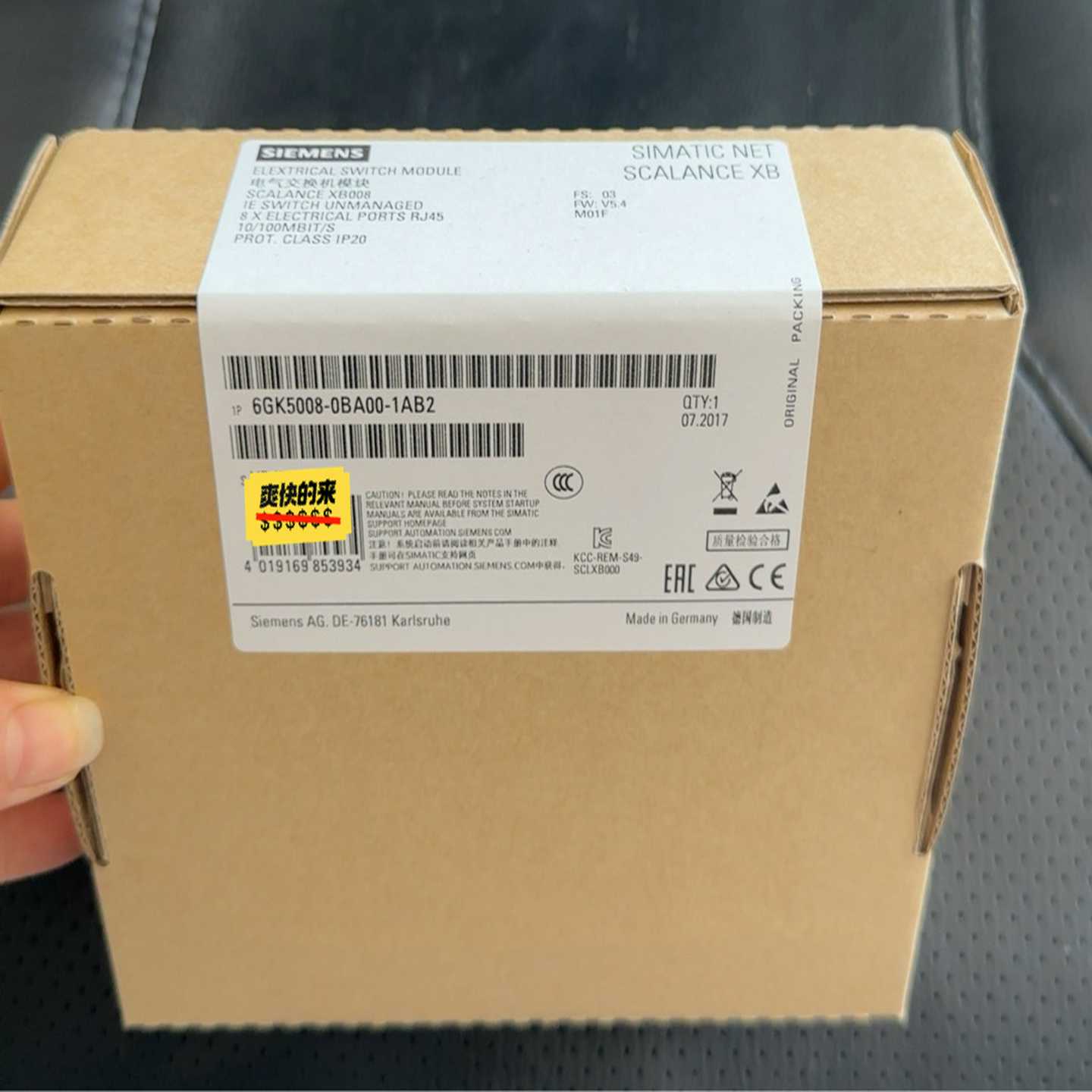 6GK5008-0BA00-1AB2  6GK 5008-0（电子设备）