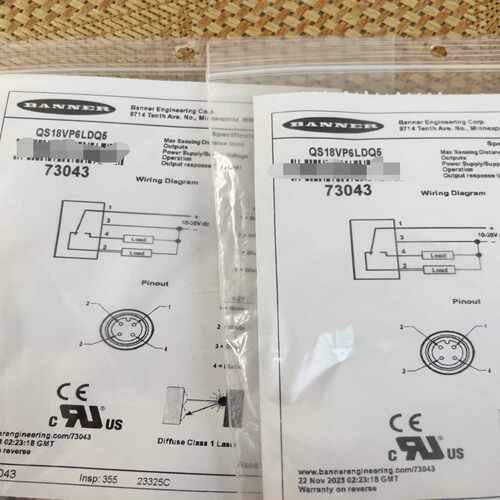 询价~Banner光电开关QS18VP6LDQ5