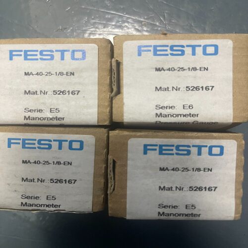 (议价)费斯托 FESTO 压力表 MA-40-25-1/8-EN