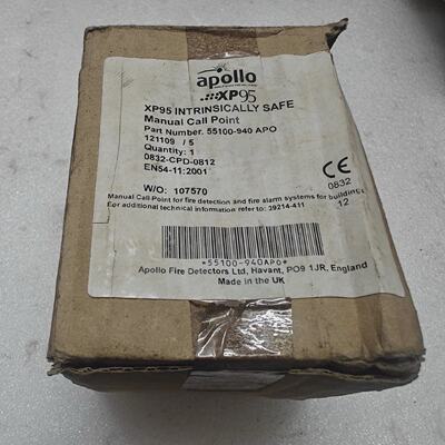 APOLLO XP95 INTRINSICALLY SAFE MANUAL CALL POINT 55100940 AP