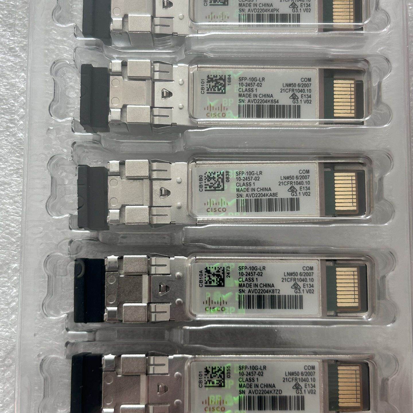 思科SFP-10G-LR光模块 原装 实拍如图 新款绿标 单--议价商品