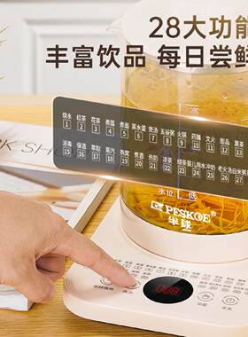 半球多功能玻璃电热水壶煮茶器花茶杯烧水煎药养生壶一件代发