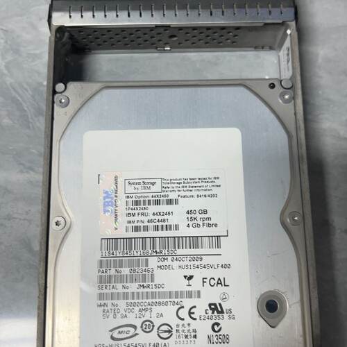 询IBM 44X2451 44X2450 450G 15K 3