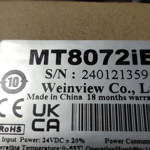 询价威纶通触摸屏MT8072IE   TK6071IP均有现议价