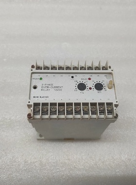 SELCO T220013 3PHASE OVERCURRENT RELAY 240VAC
