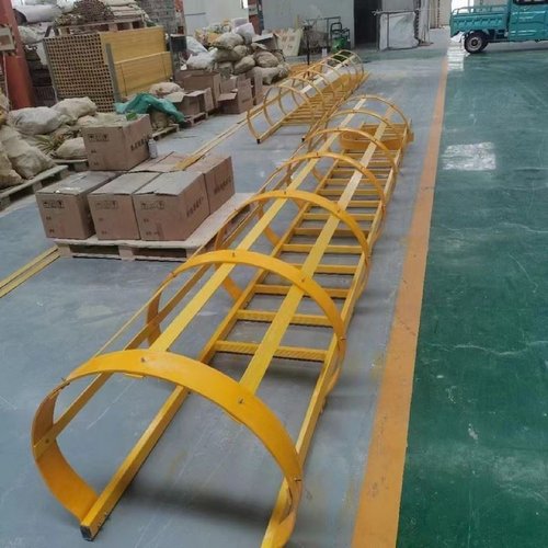 镀锌钢爬梯护笼安全爬梯护笼电力绝缘爬梯消防梯子玻璃纤维爬梯护