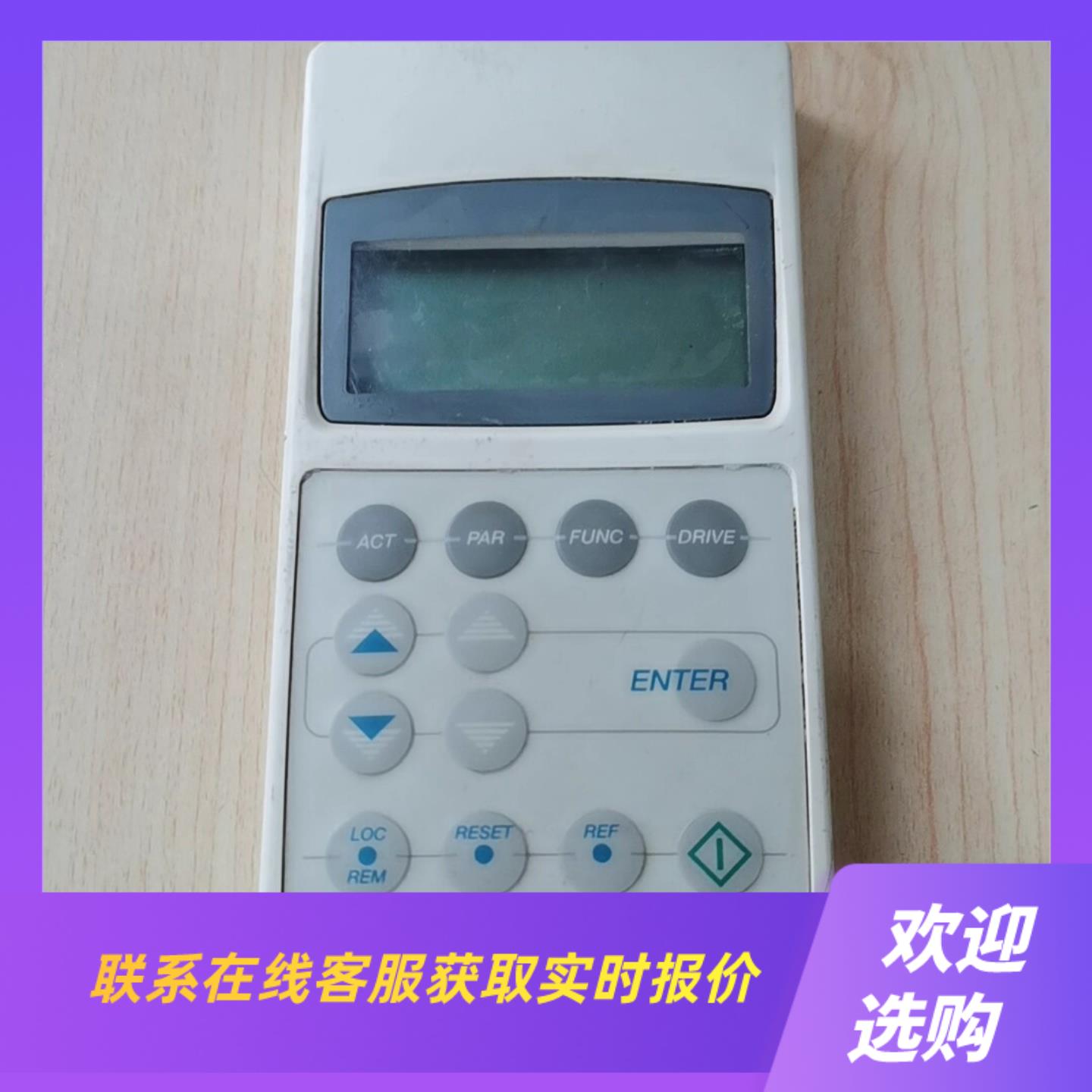 ABB变频器操作面板 CDP 312R 拆机件实拍图功能测拍前询价下单