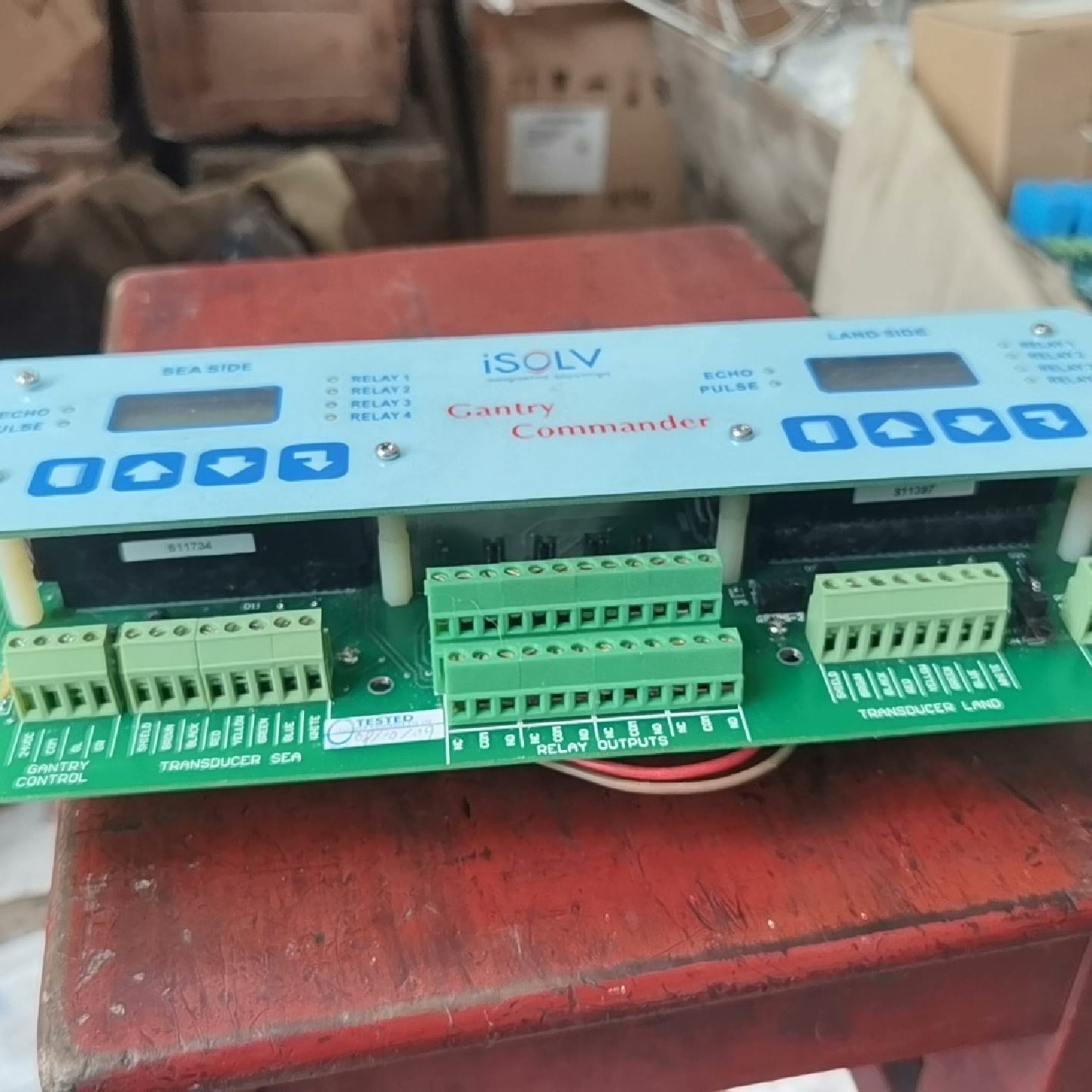 议价--超声波防撞控制板1张型号lS0LV Gantry C0mma