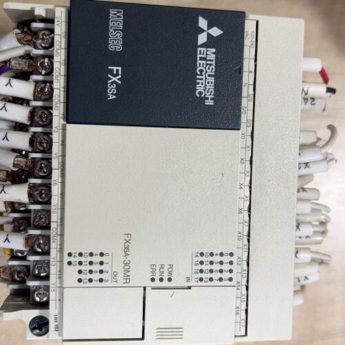 三菱PLCFX3SA30MRCM拆机实物拍摄-议价