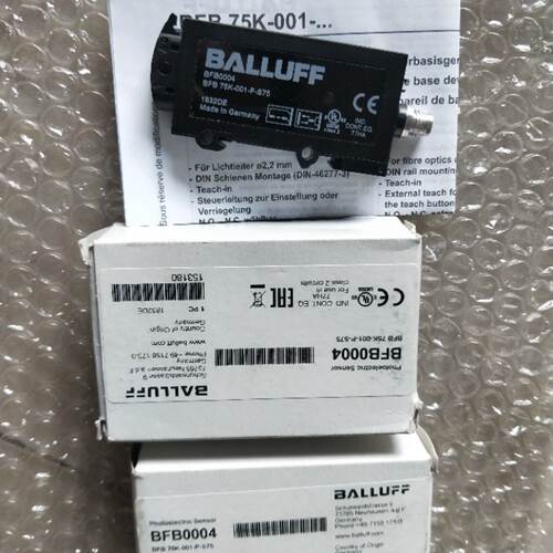 全新BALLUFF 巴鲁夫 原装 BFB0004 BFB75K-001-P-S75  实物—议价