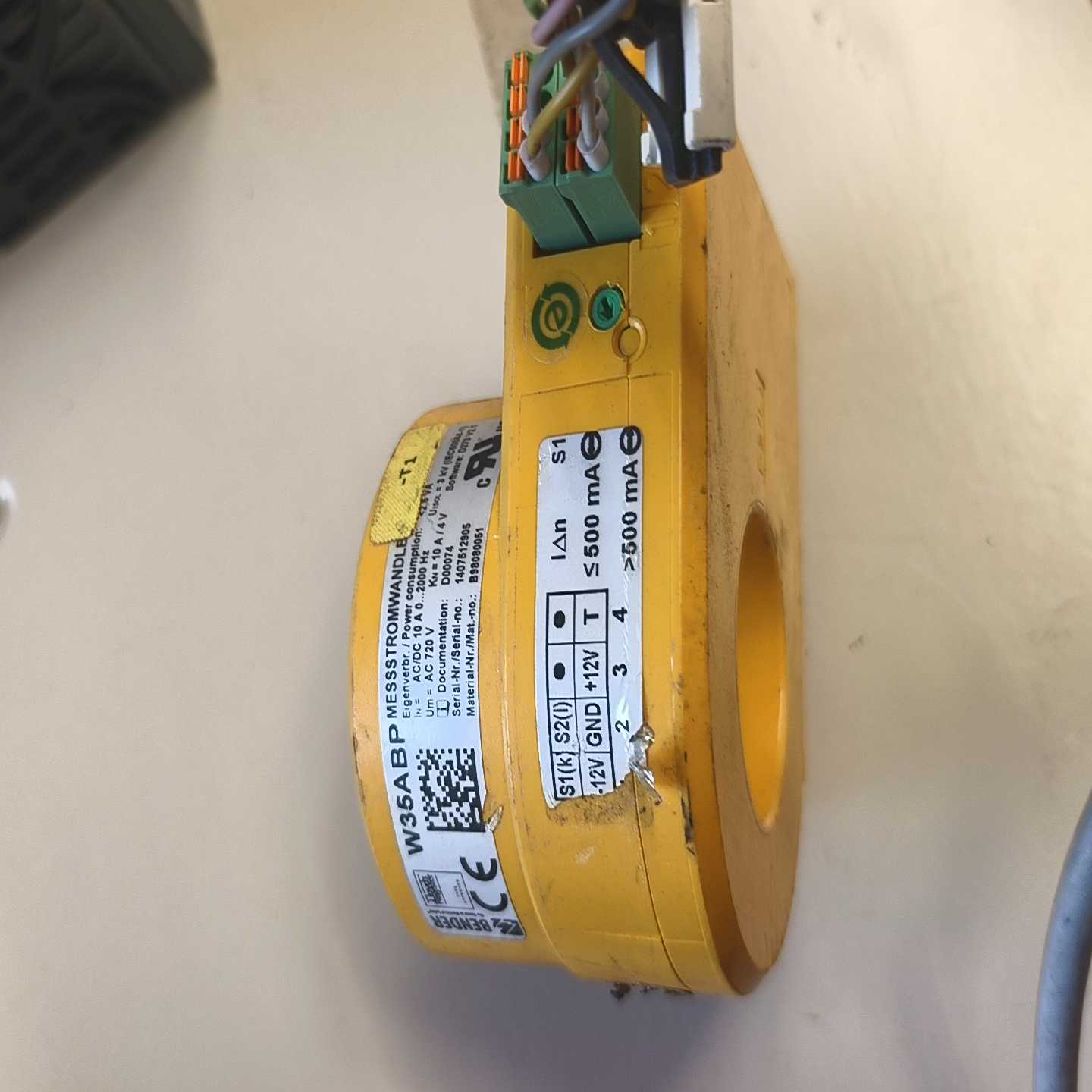 【议价】议价BENDER本德尔互感器W35ABPB9808005