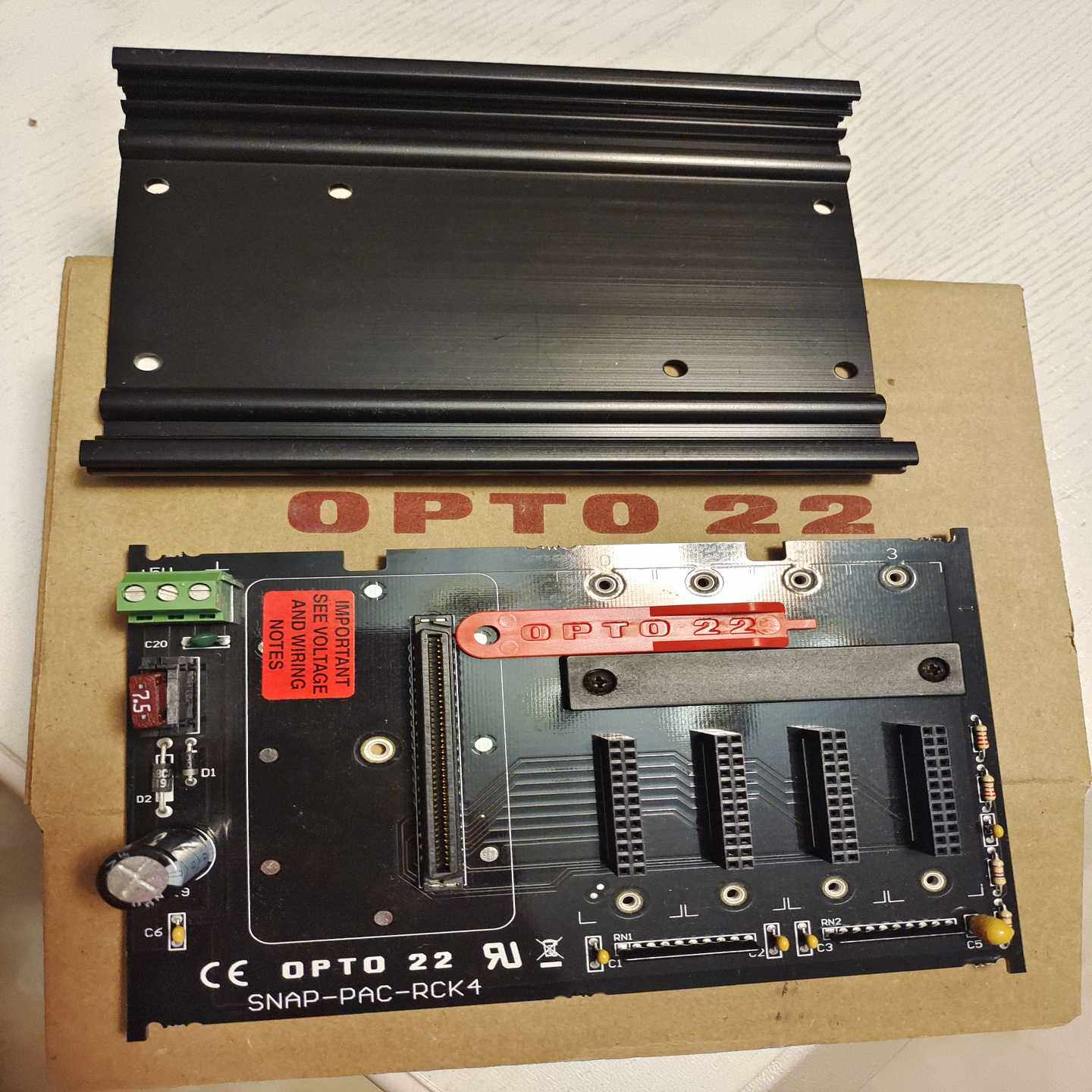 OPTO22SNAP-PAC-RCK4底板拓展板适用