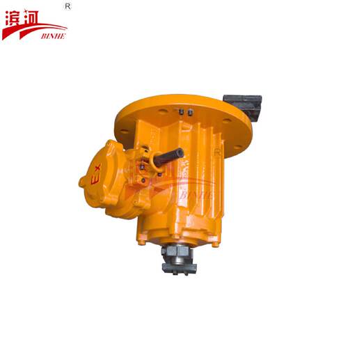 滨河电机供应YBZDF-5-6隔爆型立式安装振动电机IP65防护法兰式振