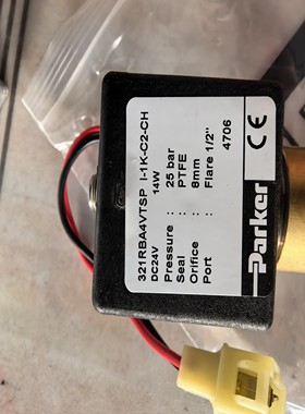 售前询价PARKER电磁阀321RBA4VTSP1-1K-C2-CHDC24V14W